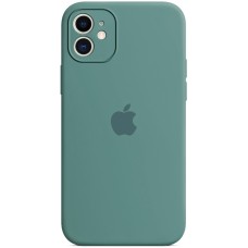 Силикон Original RoundCam Case Apple iPhone 11 (55) Blackish Green