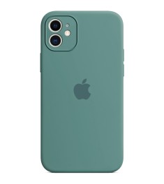 Силикон Original RoundCam Case Apple iPhone 11 (55) Blackish Green
