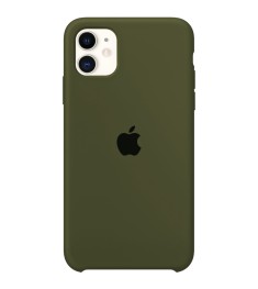 Силикон Original Case Apple iPhone 11 (46) Deep Green