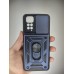 Бронь-чехол Ring Serge Armor ShutCam Case Xiaomi Redmi Note 11 / 11S (Синий)