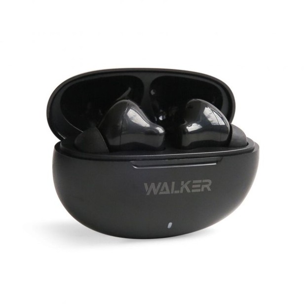 Беспроводные наушники-гарнитура вакуумные Walker WTS-60 ENC (Black)