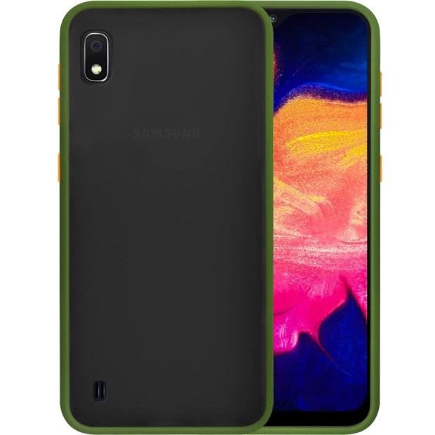 Накладка Totu Gingle Series Samsung Galaxy A10 (2019) (Тёмно-зелёный)