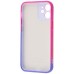 Силікон WAVE Watercolor Case iPhone 11 (pink / black)