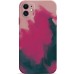 Силікон WAVE Watercolor Case iPhone 11 (pink / black)