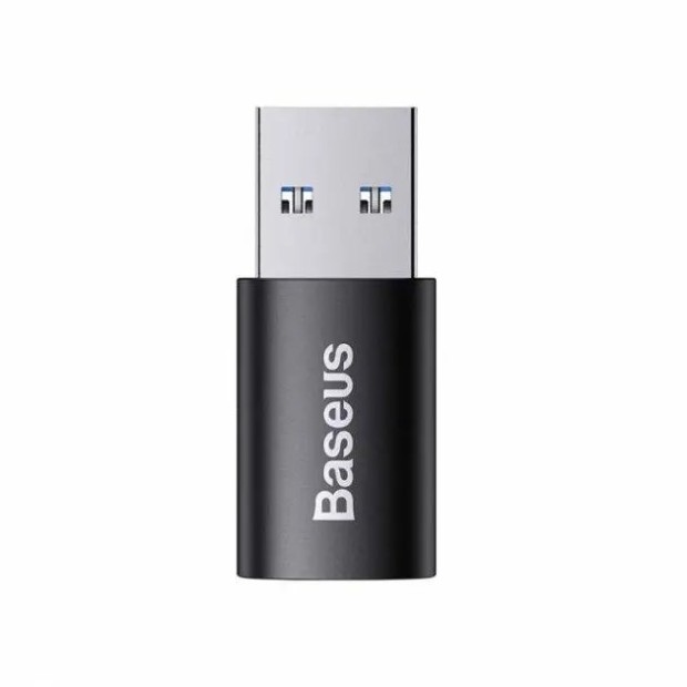 Переходник OTG Baseus Ingenuity Mini USB 3.1 to Type-C (Чёрный) ZJJQ000101