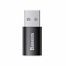 Переходник OTG Baseus Ingenuity Mini USB 3.1 to Type-C (Чёрный) ZJJQ000101