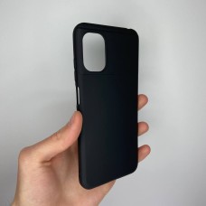 Силикон iNavi Color Xiaomi Poco M5 (Чёрный)