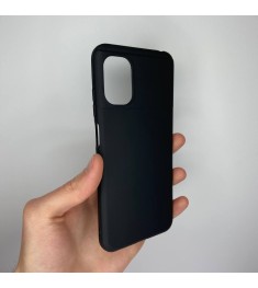 Силикон iNavi Color Xiaomi Poco M5 (Чёрный)