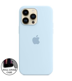 Силикон Original Round Case Apple iPhone 14 Pro Max (53) Sky Blue