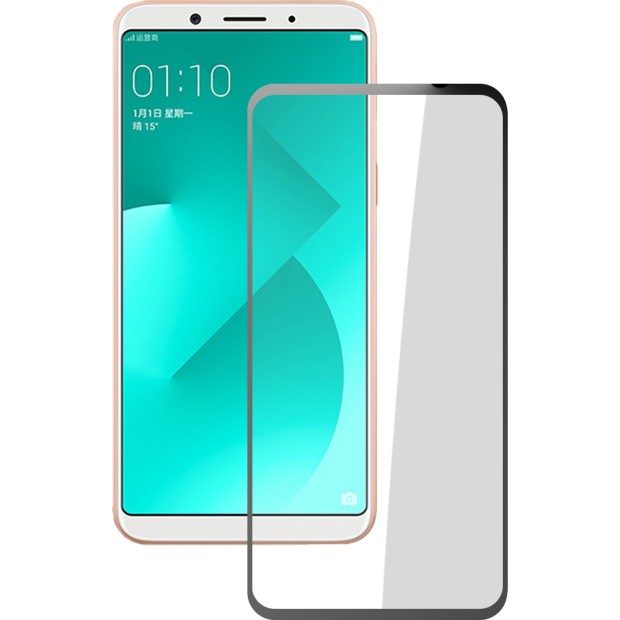 Защитное стекло 5D Standard Oppo A83 / F5 Black