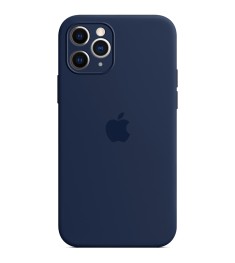 Силикон Original RoundCam Case Apple iPhone 11 Pro Max (09) Midnight Blue