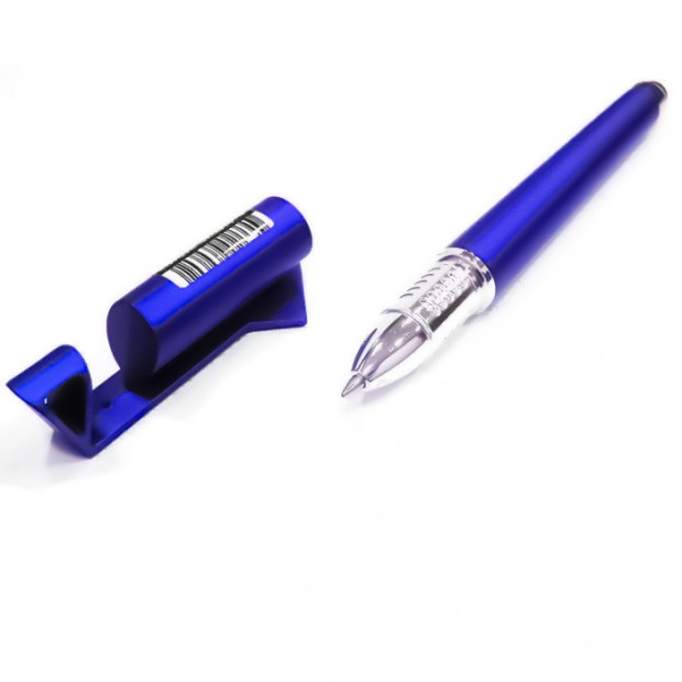 Ручка - стилус с подставкой для телефона Holder (Синий)