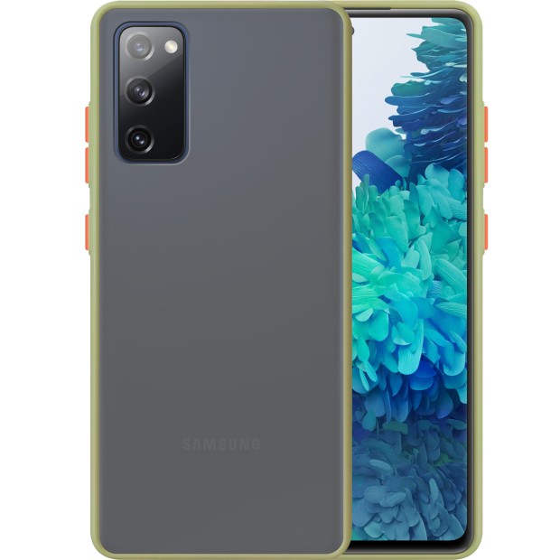 Накладка Totu Gingle Series Samsung Galaxy S20 FE (Тёмно-зелёный)