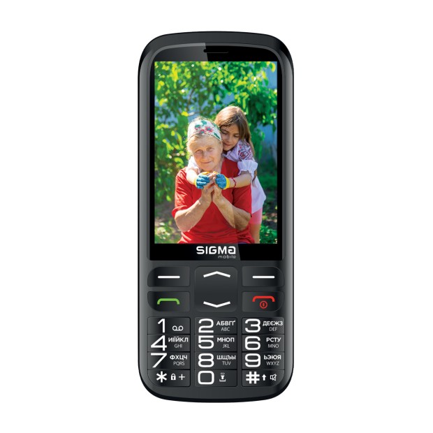 Мобильный телефон Sigma Comfort 50 Optima Type-C (Black) (Уценка) (2 Категория)