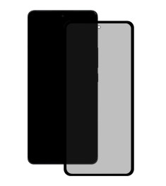 Матовое защитное стекло для Xiaomi Redmi Note 12 Pro (без отпечатков) Black