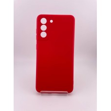 Силикон Original ShutCam Samsung Galaxy S21 FE (Тёмно-красный)