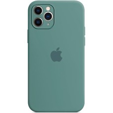 Силикон Original RoundCam Case Apple iPhone 11 Pro Max (55) Blackish Green