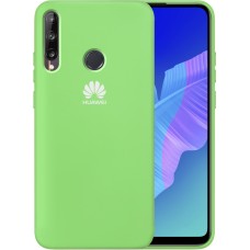 Силикон Original 360 Case Logo Huawei P40 Lite E (Зелёный)
