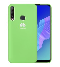 Силикон Original 360 Case Logo Huawei P40 Lite E (Зелёный)