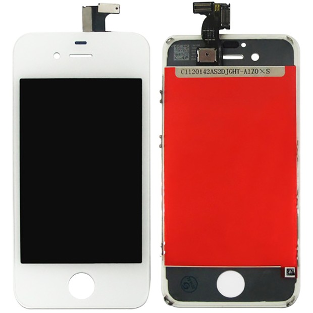 Дисплейный модуль Apple iPhone 4G (White) (High Copy)