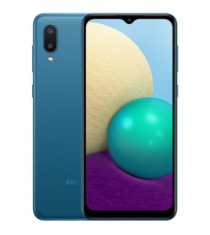 Мобильный телефон Samsung Galaxy A02 2/32Gb (Blue) (Grade A+) Б/У