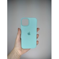 Силикон Original Round Case Apple iPhone 14 (23) Sea Blue