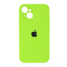 Силикон Original RoundCam Case Apple iPhone 14 (27) Grass Green
