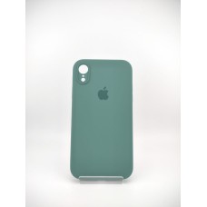 Силикон Original Square RoundCam Case Apple iPhone XR (55) Blackish Green