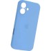 Силикон Original RoundCam Case Apple iPhone 16 (20) Blue Силикон Original RoundCam Case Apple iPhone 16 (20) Blue