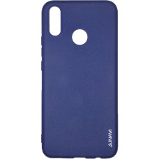 Силиконовый чехол iNavi Color Huawei P Smart Plus (Темно-синий)