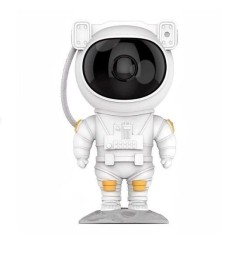 Детский ночник-проектор звёздного неба Astronaut (Белый)