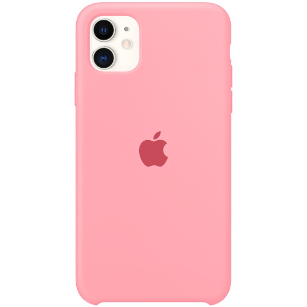 Силиконовый чехол Original Case Apple iPhone 11 (14) Pink