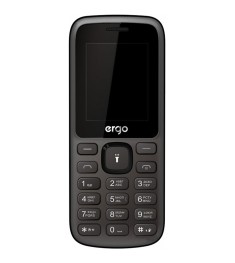 Мобильный телефон ERGO F187 Contact Dual Sim (Black)