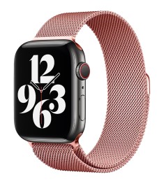 Ремешок Milanese Loop Apple Watch 38 / 40 mm (Pink)