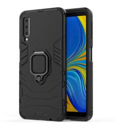 Бронь-чехол Ring Armor Case Samsung Galaxy A7 (2018) A750 (Чёрный)