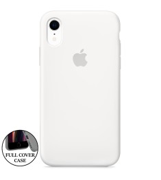 Силикон Original Round Case Apple iPhone XR (06) White