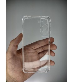 Силикон 6D ShutCam Samsung Galaxy S21 FE (Прозрачный)