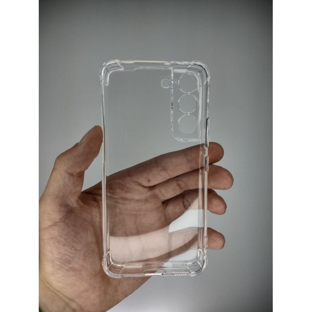 Силикон 6D ShutCam Samsung Galaxy S21 FE (Прозрачный)