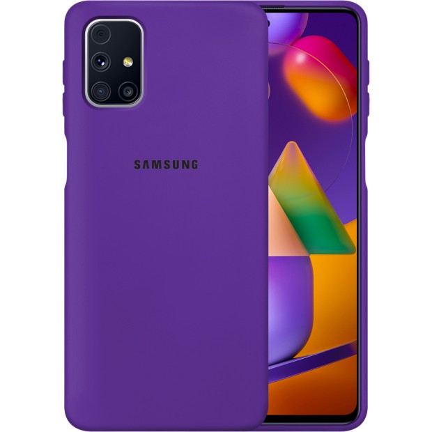 Силикон Original Case Samsung Galaxy M31S (2020) (Фиолетовый)