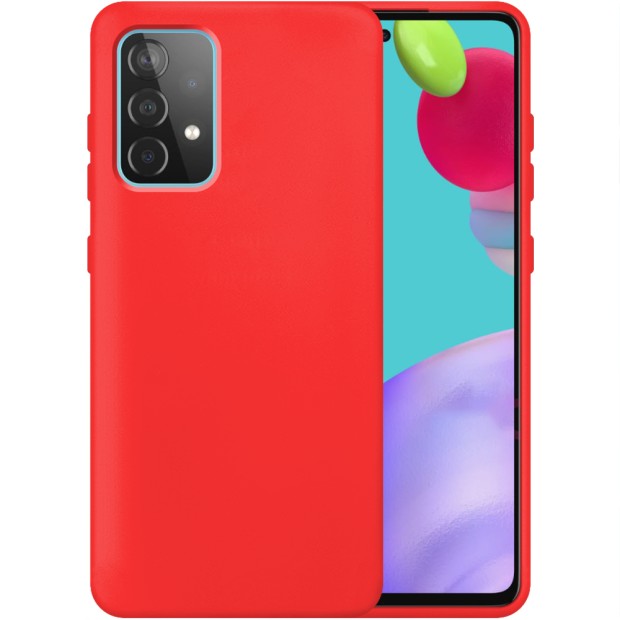 Силикон Original 360 Case Samsung Galaxy A52 (Красный)