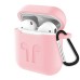 Чехол для наушников Full Silicone Case Apple AirPods (14) Pink