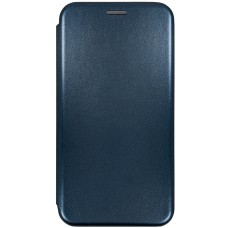 Чехол-книжка Оригинал Huawei P8 Lite (2017) (Тёмно-синий)