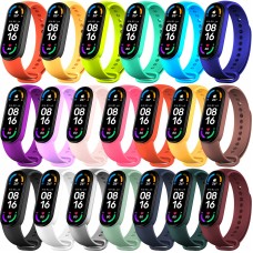Ремешок Original Design Xiaomi Mi Band 5 / Mi Band 6 (305244) (Тёмно-зелёный)