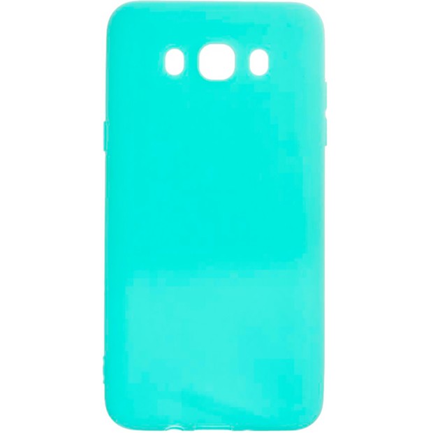 Силиконовый чехол iNavi Color Samsung Galaxy J5 (2016) J510 (Бирюзовый)