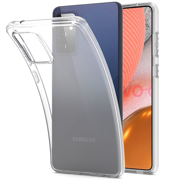 Силикон WS Samsung Galaxy A52 (2021) (Прозрачный)