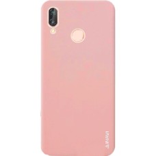 Силиконовый чехол iNavi Color Huawei P20 Lite (персик)