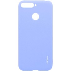Силиконовый чехол iNavi Color Huawei Y6 Prime (2018) / Honor 7A Pro (голубой)
