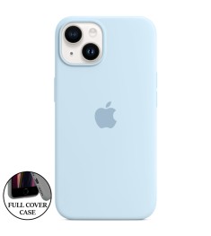 Силикон Original Round Case Apple iPhone 14 (53) Sky Blue