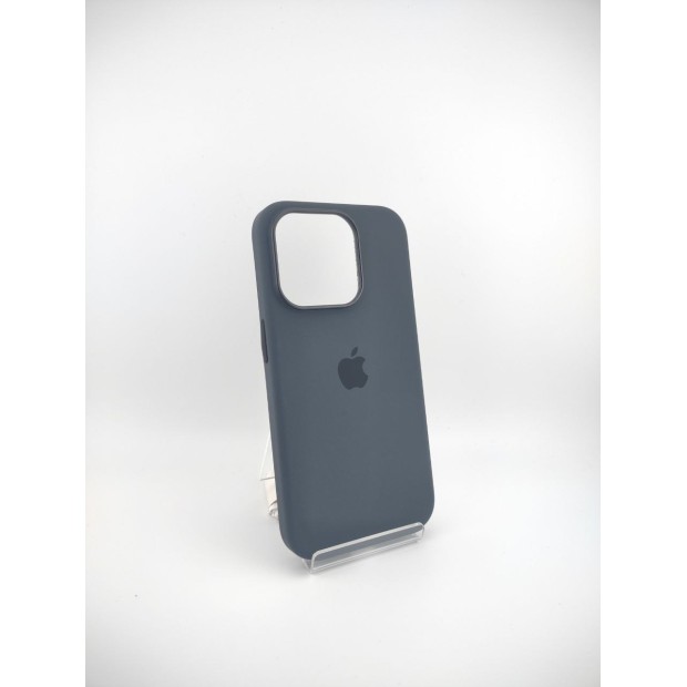 Чехол Silicone Case with MagSafe Apple iPhone 15 Pro (Black)