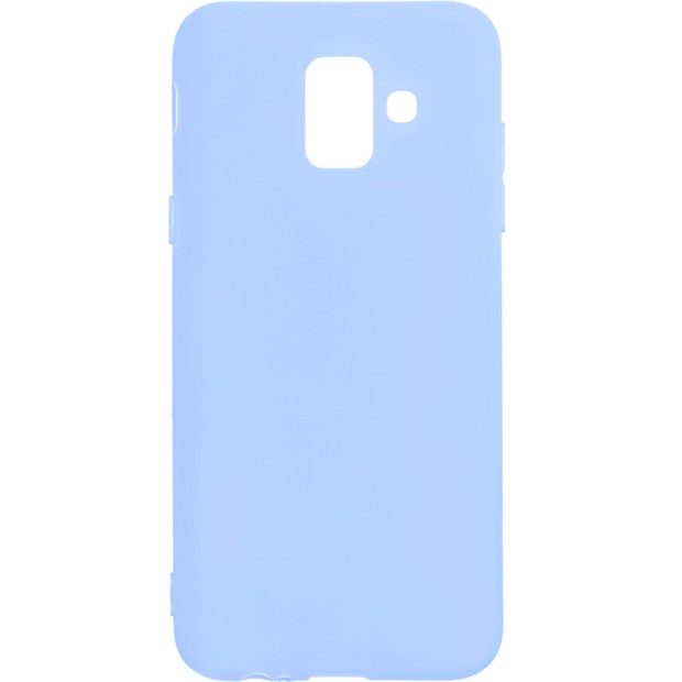 Силиконовый чехол iNavi Color Samsung Galaxy A6 (2018) A600 (фиолетовый)